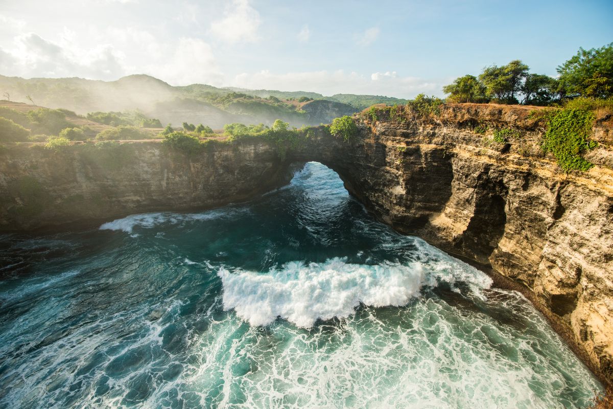 Broken Beach in Bali